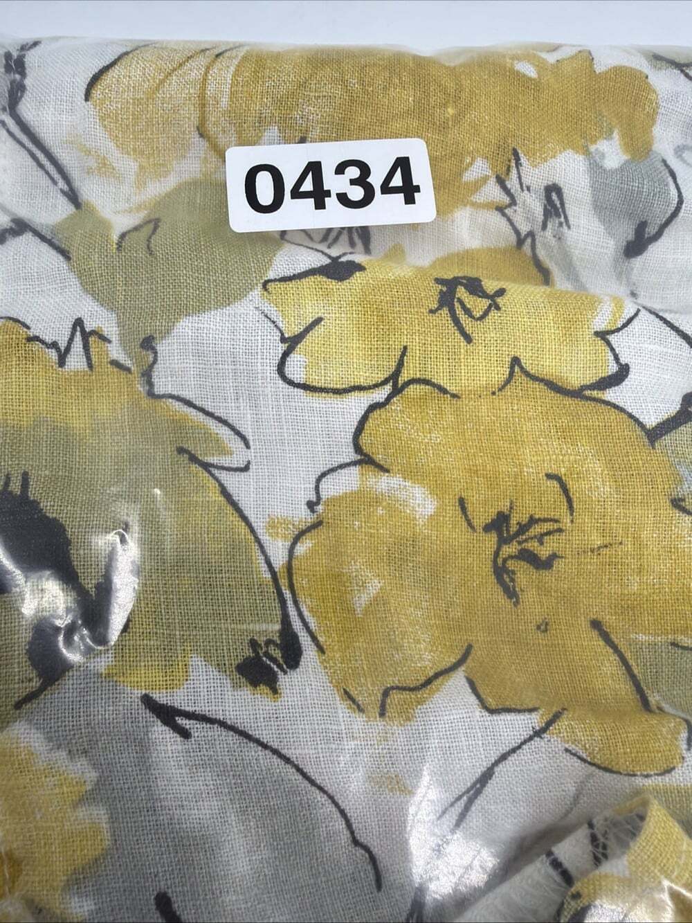 Valentina Naldi Womens Yellow Floral Linen Sleeveless A-Line Dress Size XS - Picture 8 of 8